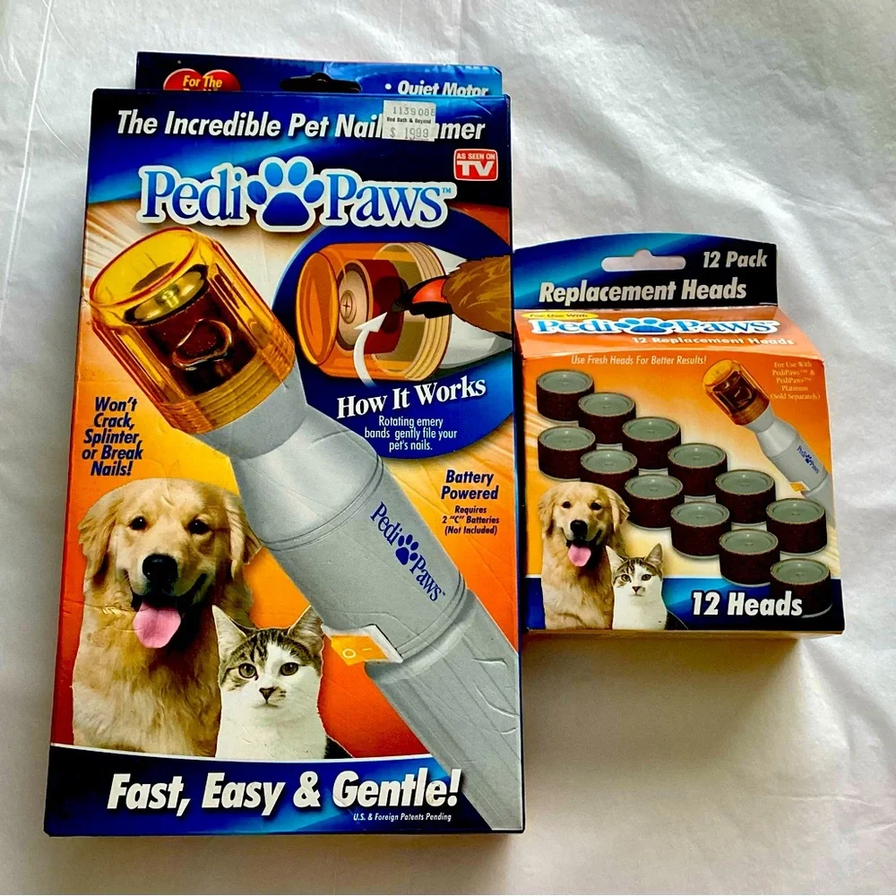 New❣️14 Piece Dog Nail Trimmer Pedi Paw Pedipaw Pet Cat